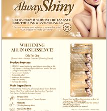Alwayshiny Lightening Face Cream Easy Pack 100pcs(500g)